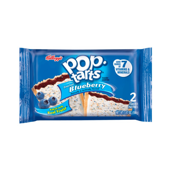 Staging Sweet Joint Pop Tarts Frosted Blueberry
