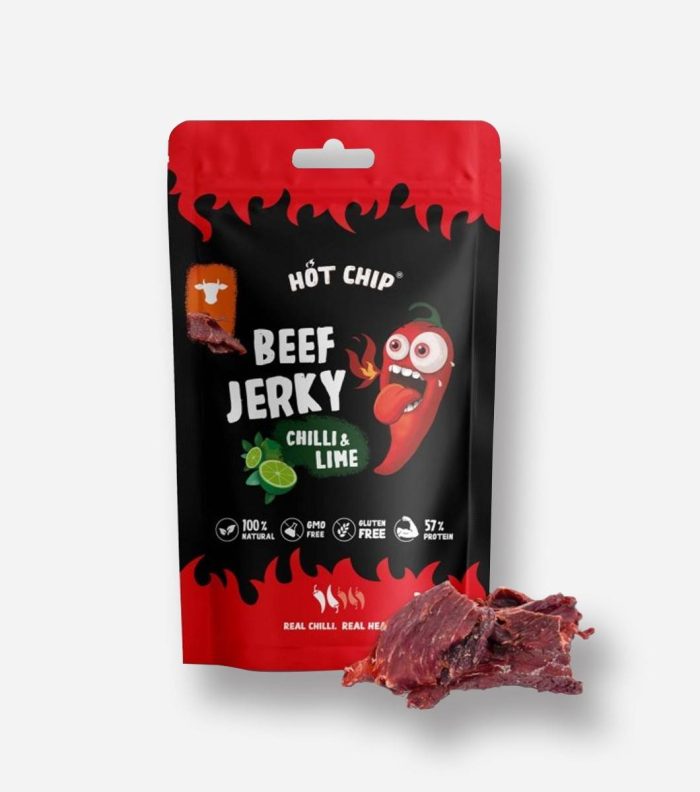 Staging Sweet Joint Hot Chip Beef Jerky Jerky Chili And Lime