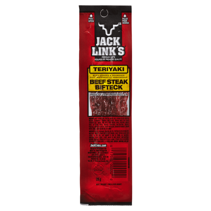 Staging Sweet Joint Jack Links Teriyaki Beef Steak 28 Gr