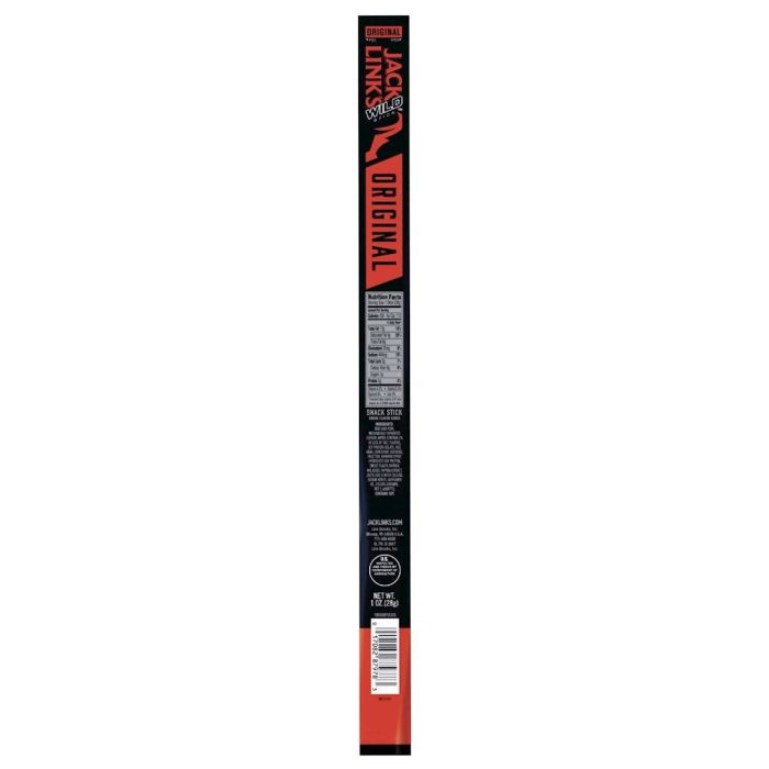 Staging Sweet Joint Jack Links Wild Snack Stick, Protein Snack, Original, 1Oz.