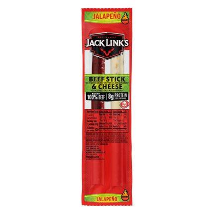 Jack Links Beef Stick & Cheese Jalapeno 35g