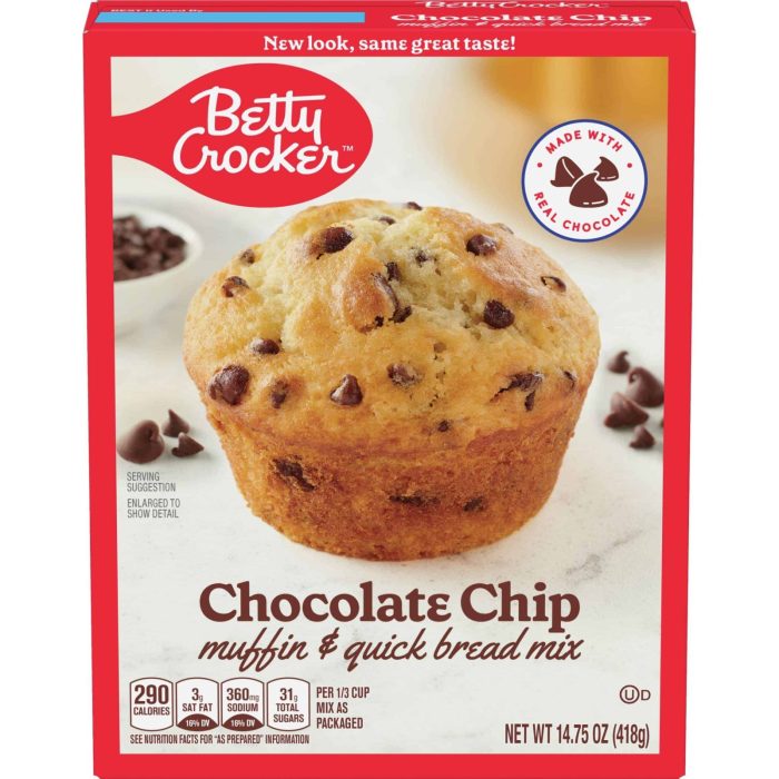 Staging Sweet Joint Bc Muffin Mix Choco Chip 6.5 Oz