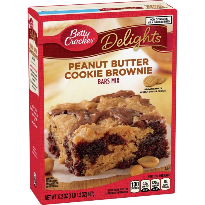 Staging Sweet Joint Bc Brownie Mix Pnt Butter 17.2 Oz