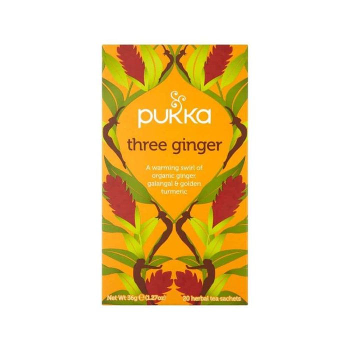 Staging Sweet Joint Pukka Three Ginger Tea 20 Bags