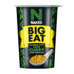 Naked Big Eat Japanese Style Katsu Curry Long Grain Rice 104 gr