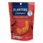 Planters Cashews Cinnamon & Brown Sugar 142G