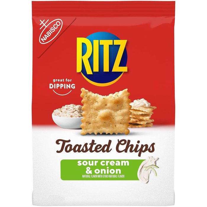 Staging Sweet Joint Ritz Toasted Chips Sour Cream & Onoin 229 gr