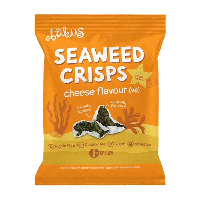 Staging Sweet Joint Abakus Seaweed Crisps Cheese 18 gr