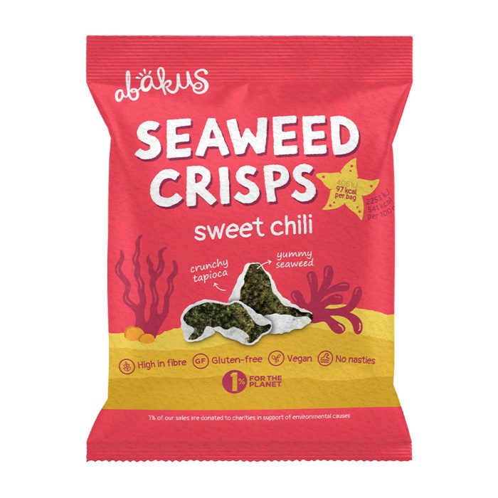 Staging Sweet Joint Abakus Seaweed Crisps Sweet Chili 18 gr